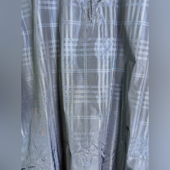 PGA TOUR Men Plaid Windbreaker Jacket Sz M Navy Golf Core Light 1/4 Zip Pullover - Picture 2 of 9